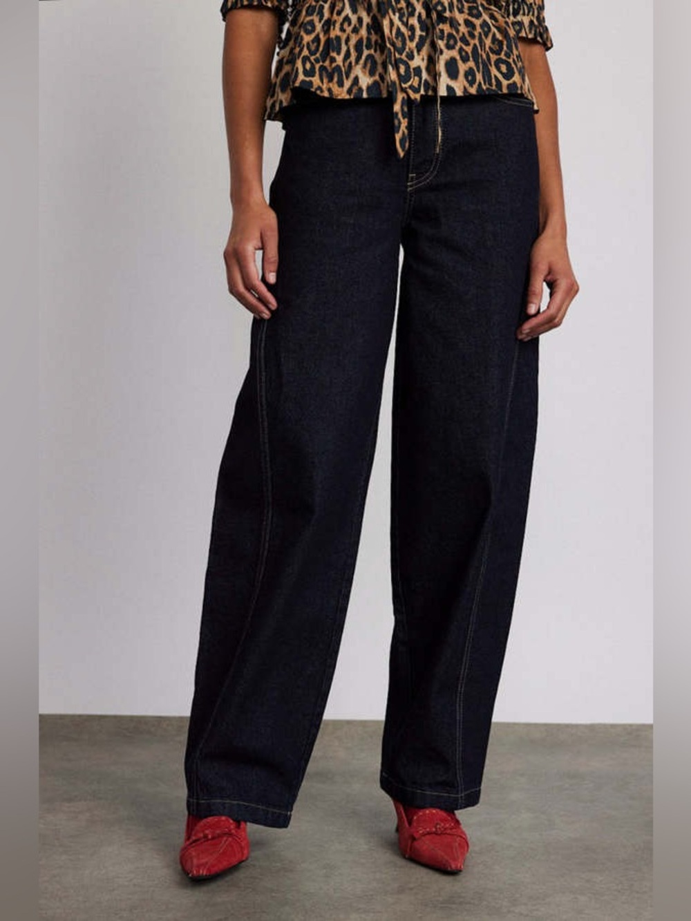 Damson Madder Dark Indigo denim Barrel Jean Iconic Dior Carpenter Pant 6